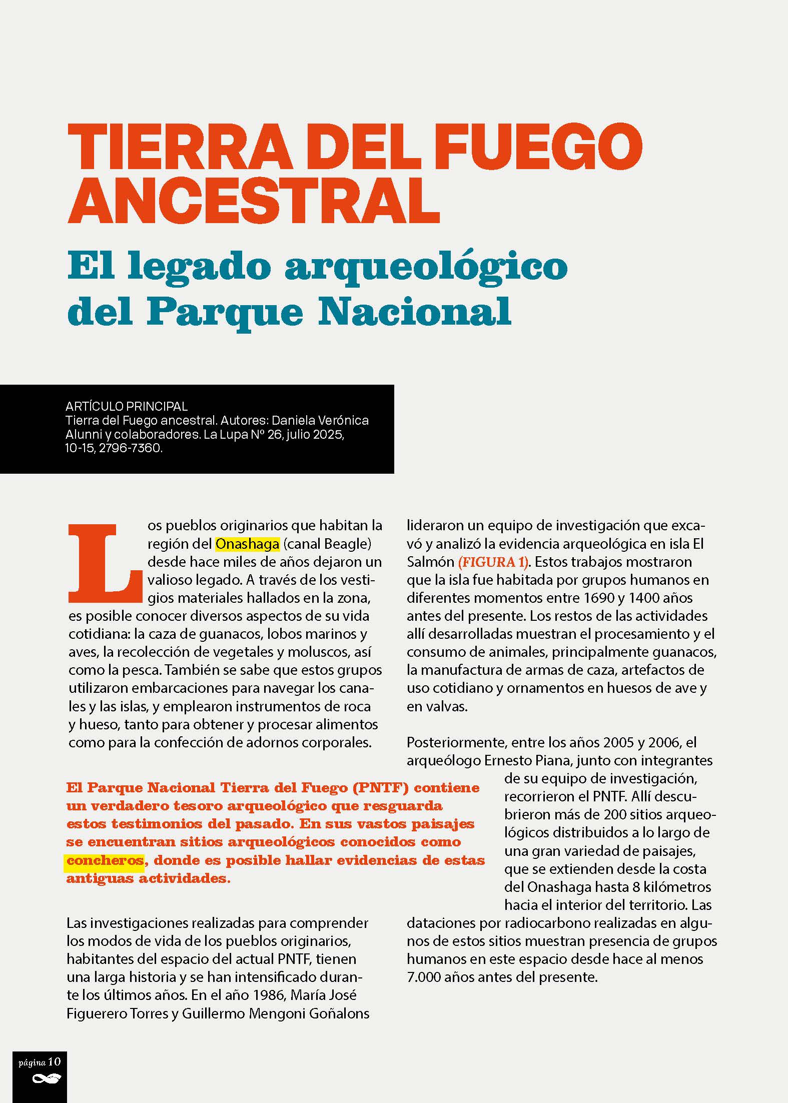 Tierra del Fuego ancestral