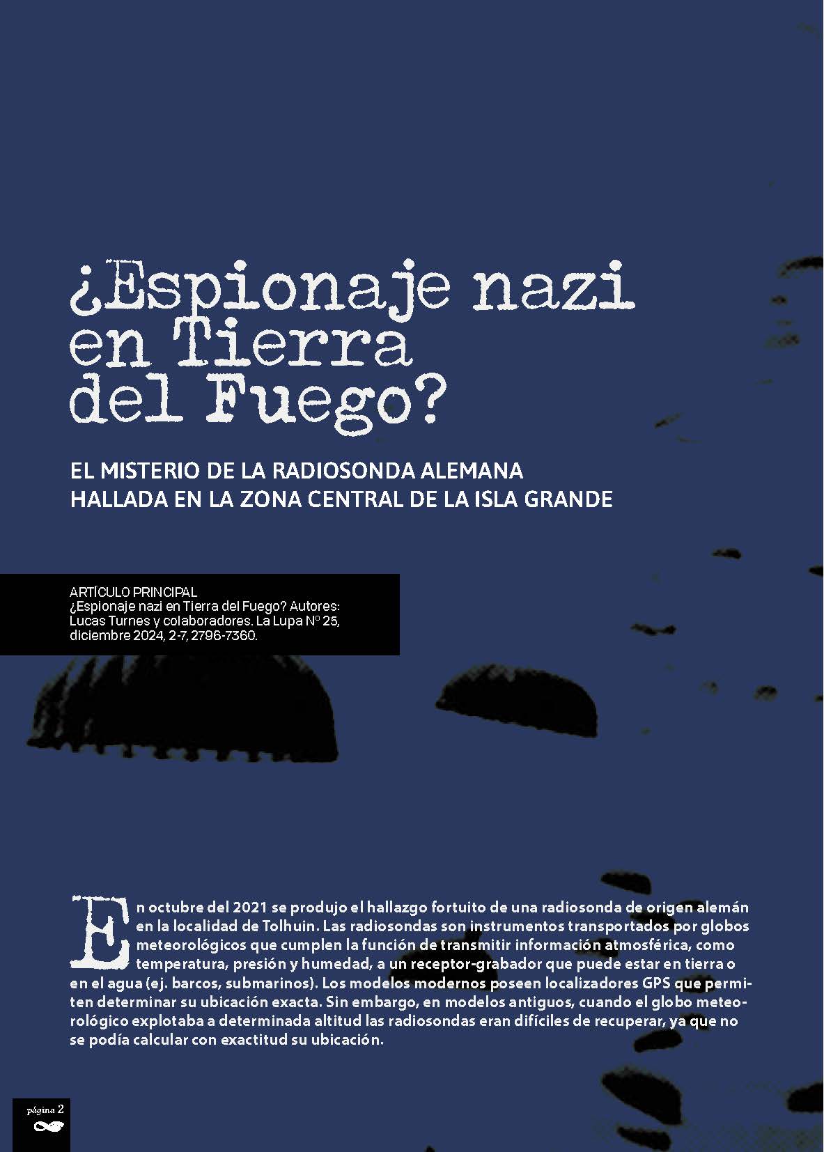 ¿Espionaje nazi en Tierra del Fuego?